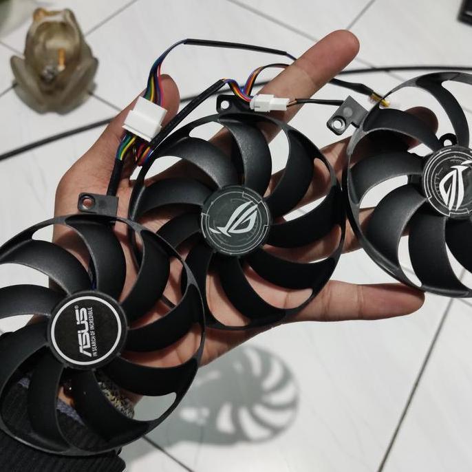 TERBARU - Fan Vga ASUS ROG Strix 87mm 7pin RTX 2060 2070 super 2080 ti