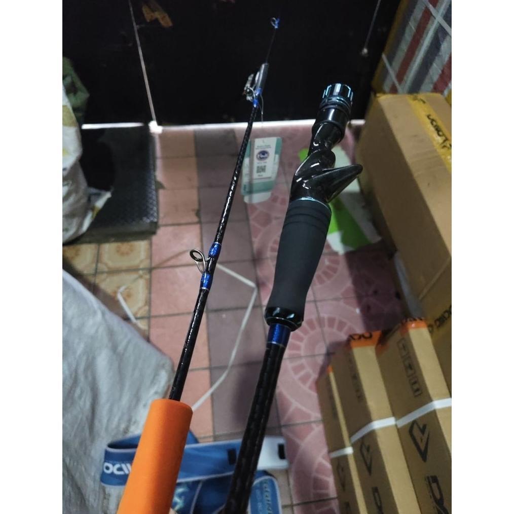 joran pancing daido super ocean joran superlight jigging 662 spinning atau bc overehad carbon