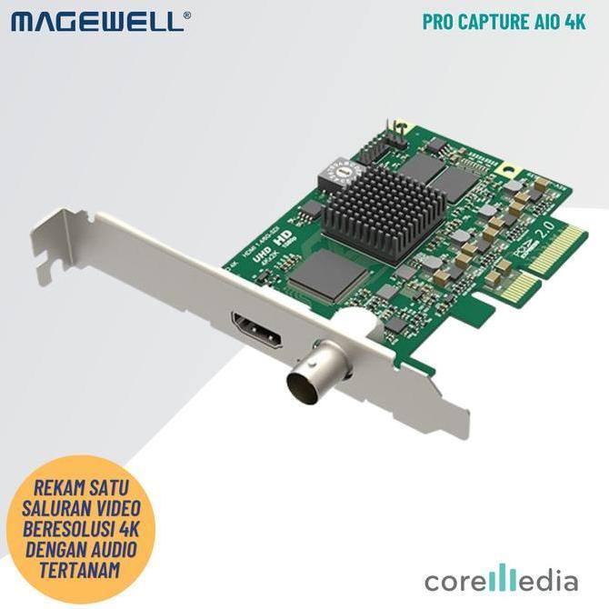 Magewell Pro Capture AIO 4K, Single Channel HDMI/SDI Capture Card