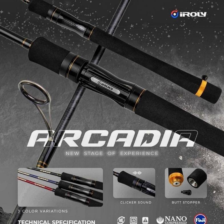 Joran IROLY ARCADIA 150CM/165CM/180CM Fuji - Galapung Galatama