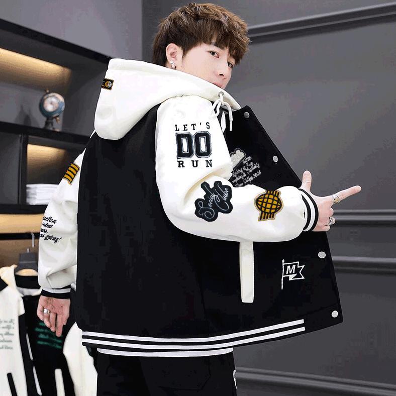 PREMIUM Jaket Varsity Baseball Full Bordir - Jaket Bomber Varsity Vintage - Jaket Baseball Pria New 