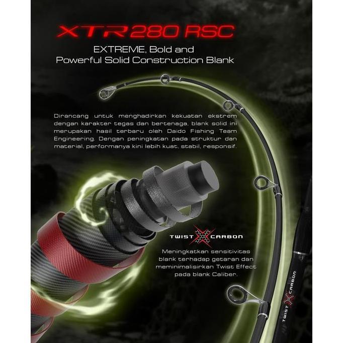 Daido - Joran Caliber Xtr280 Rsc Galatama / Tournament - Joran Pancing