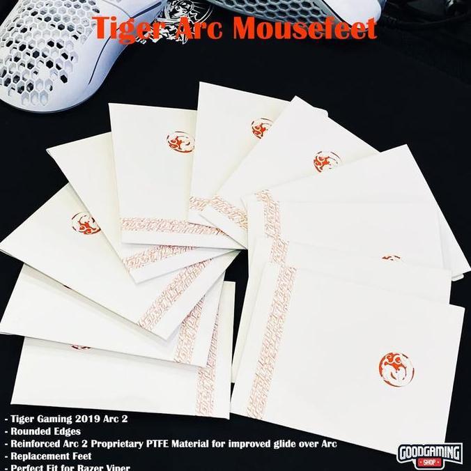 NEW TIGER ARC GAMING MOUSE FEET HYPERGLIDE CLONE ORI