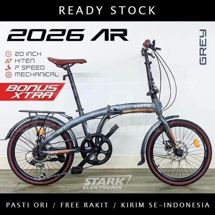 Exotic 2026 AR Sepeda Lipat Folding Bike