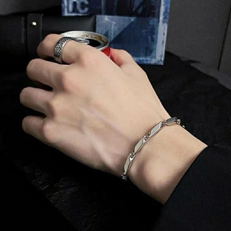 diskon gelang rantai padi titanium anti karat