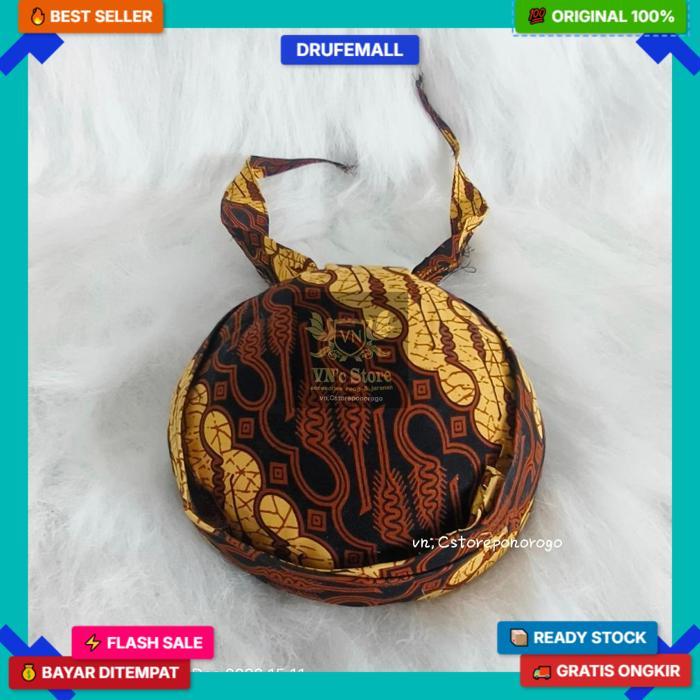 Blangkon Anak Batik / Blangkon / Udeng / Udeng Bali / Barongan / Reog / Pecut Bopo / Kendang / Maina
