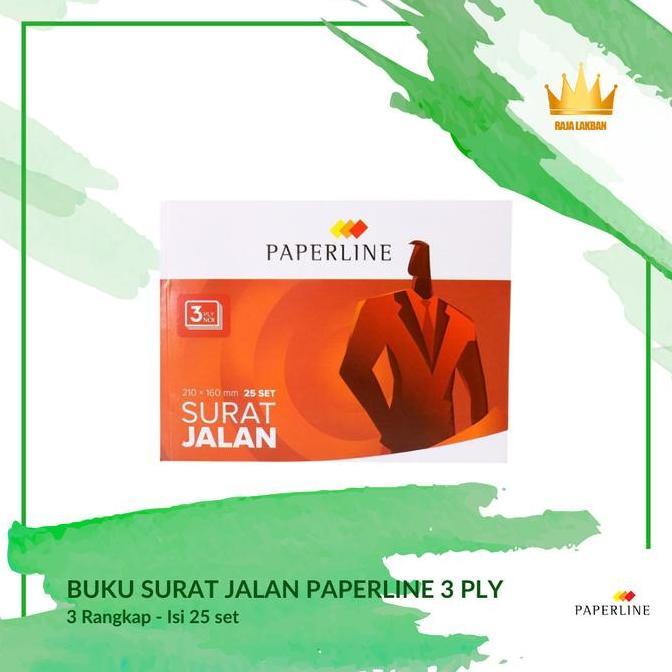 PAPERLINE Buku Nota Surat Jalan 3 PLY/ 3 Rangkap - PAK