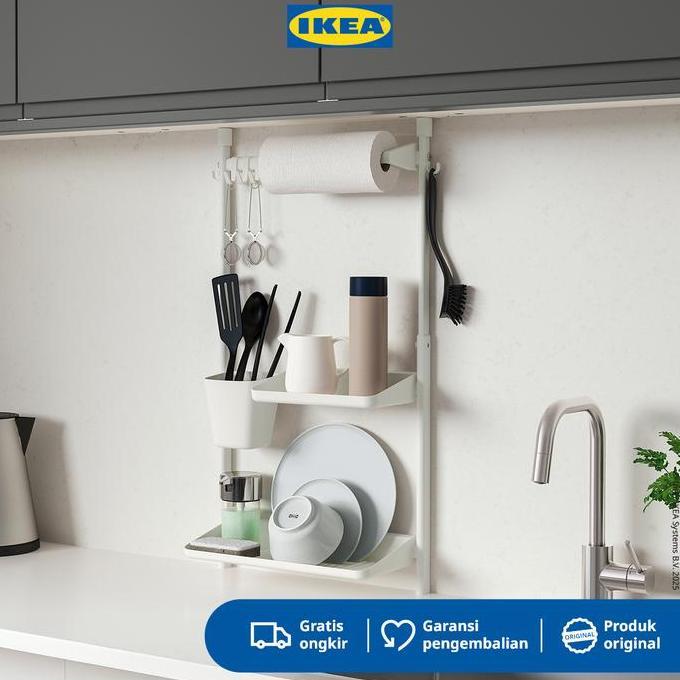 IKEA SUNNERSTA Rak Serbaguna Minimalis Putih 25cm