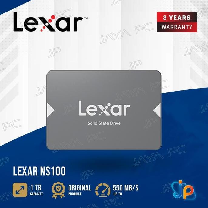 Lexar NS100 SSD 1TB Sata 3 - Lexar LNS100 1 TB 2.5"