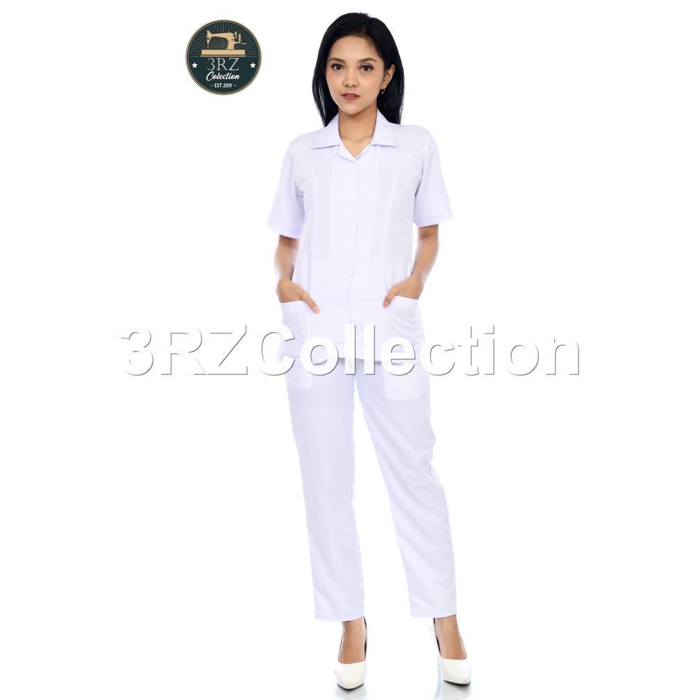 Termurah Setelan Seragam Pns Putih Wanita Tangan Pendek Baju Dinas Putih Pdh Wanita Pendek Baju Puti