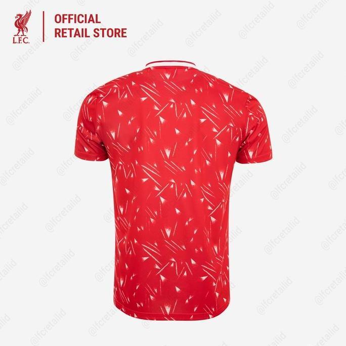 Liverpool FC Adults Retro Candy 89/91 Home Shirt Men - Official LFC Jersey Original Pria