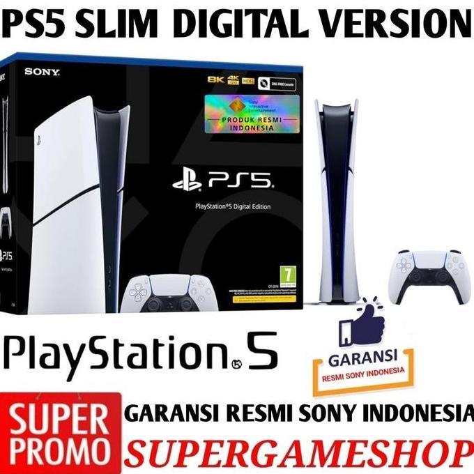 PS5 Slim Console Digital Version Sony Playstation PS5 Slim Digital