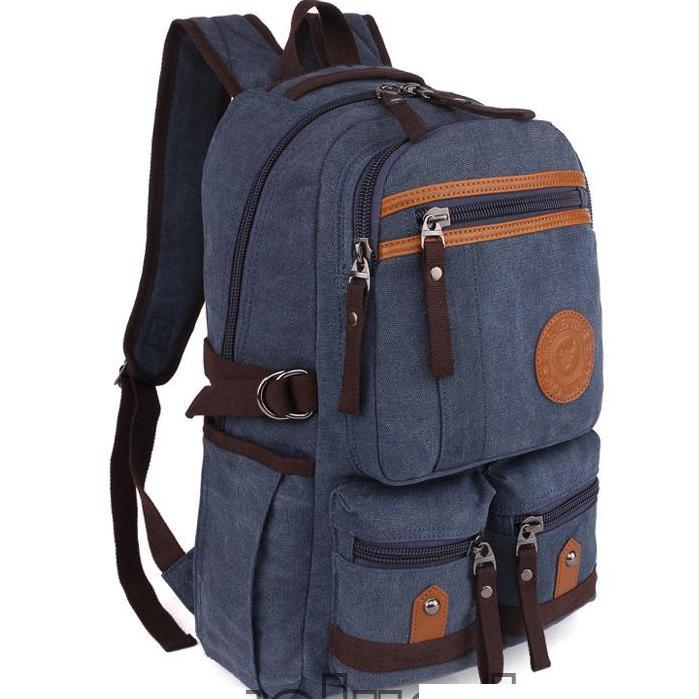 tas ransel pria kanvas ts613
