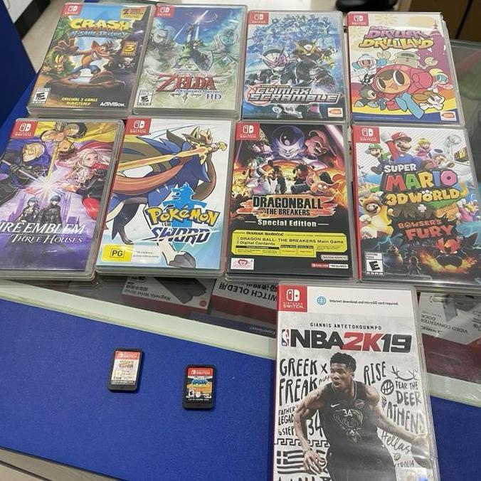 Kaset Nintendo Switch Original Bekas / Second Normal