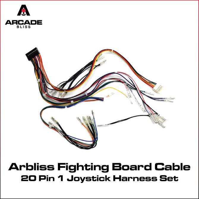 Grosir Arbliss Fighting Board Cable Set Harness Diy Arcade Stick Kabel Set Arcade Stick