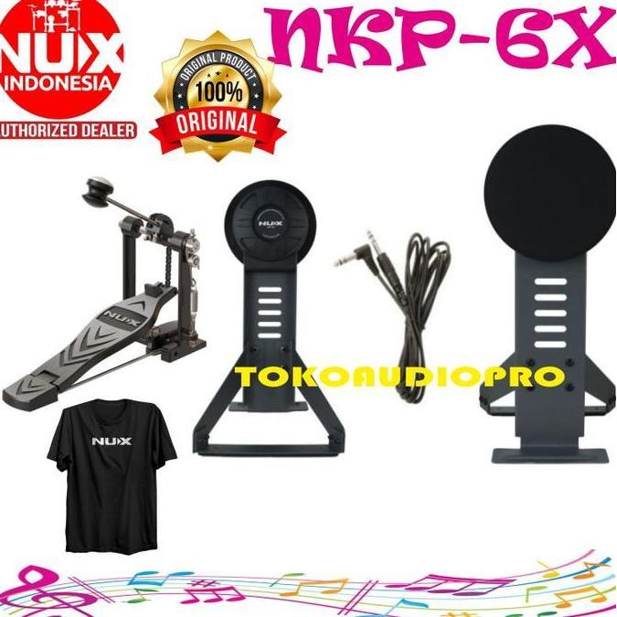 Sale Nux Nkp6X Kickpad Drum Nux Paket Pedal Kick Pad Nux Nkp-6X