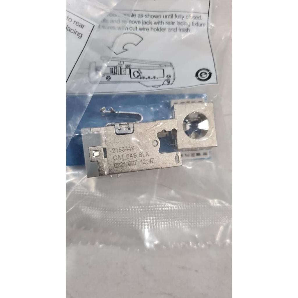 Sale Amp Commscope Modular Jack Cat6A Shielded Slx Cat 6A - P/N : 2153449-4
