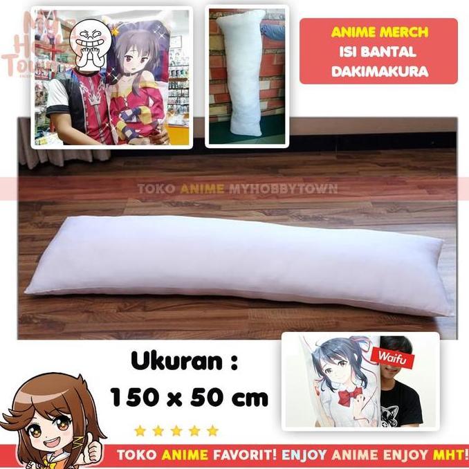 Bantal Isi Dakimakura Ukuran 150 X 50 Cm