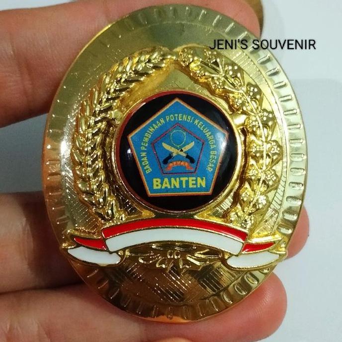 PIN BPPKB BANTEN MODEL OVAL - BROS BPPKB - LENCANA BPPKB