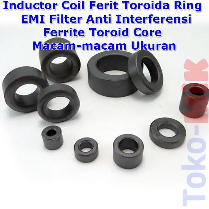 Inductor Coil E Filter Ferit Ring Toroida Ferrite Toroid Core