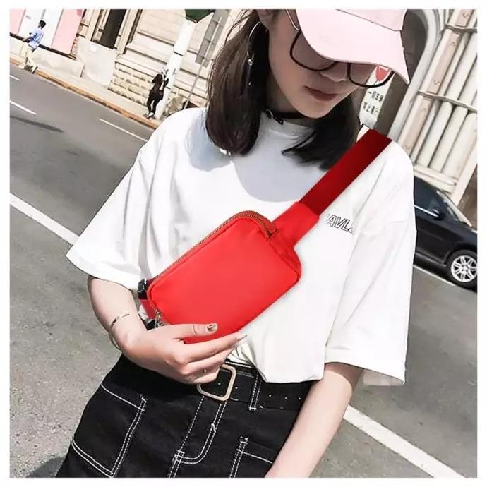 HEMAT GHAYA - TAS WAISTBAG TERBARU 2021 TAS PINGGANG WANITA TAS KECIL MINI BAG {SITIPIS}