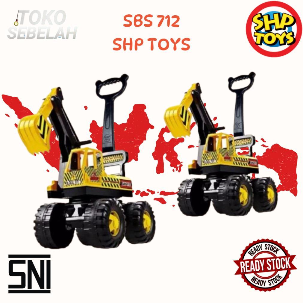 termurah mainan dorong excavator beko shp sbs 712 shp toys truk keruk