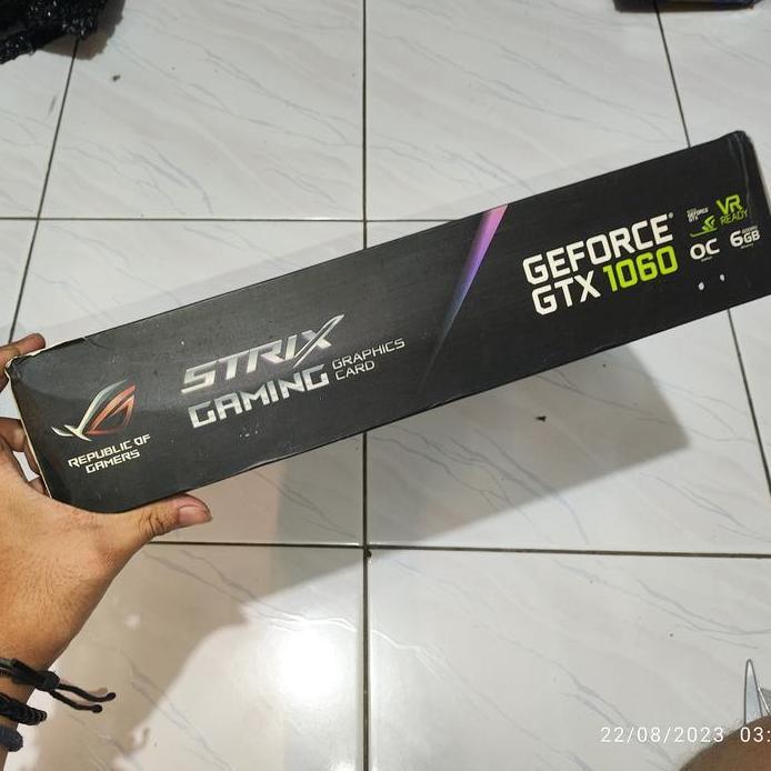 Dus Box Asus Rog Strix Gtx 1060 fullset Driver Original