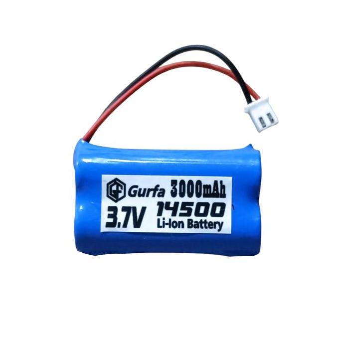 Baterai Speaker Dan Alat Elektronik Lainnya  2X 14500 3000mAh 3,7v Konektor JST XH