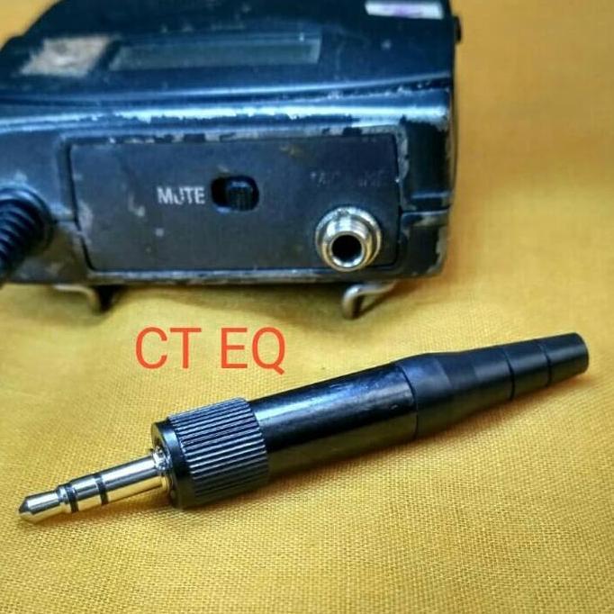 Original Sennheiser jack mic clip on Sennheiser Connector SZ 120