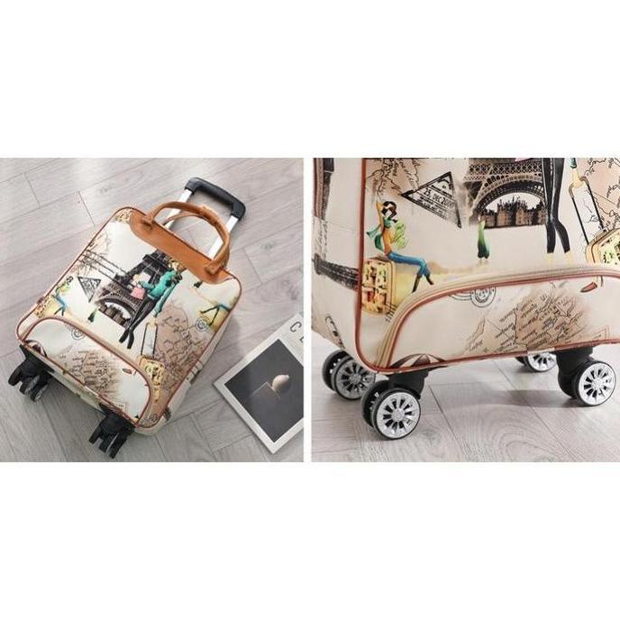Promo Lyn Ever Tas Trolley - Travel Bag Trolley - Le 527 Tas Travel Roda  - Bahan Tebal Dan High Qua