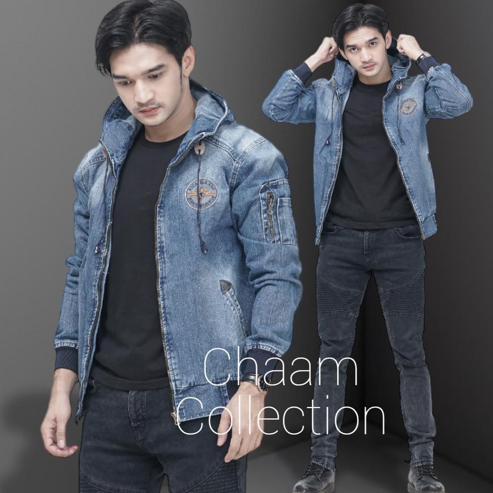 MURAH [COD]JAKET JEANS DENIM KUPLUK|JAKET CASUAL PRIA|JAKET DENIM PRIA |JAKET BOMBER JEANS TOPI