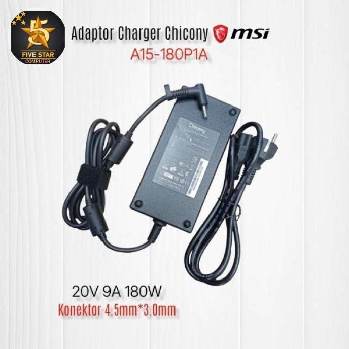 Adaptor Charger Laptop MSI GS66 STEALTH 10SGS-031US MSI CROSSHAIR 15 B12U B12UEZ A17-180P4B A18-150P