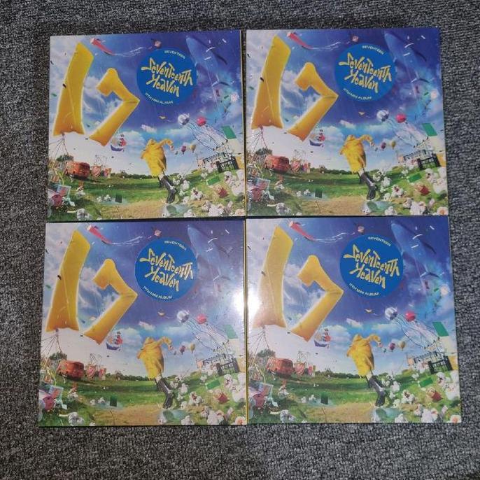 [READY STOCK] [SIAP KIRIM] ALBUM SEVENTEEN HEAVEN CARAT VER SEALED