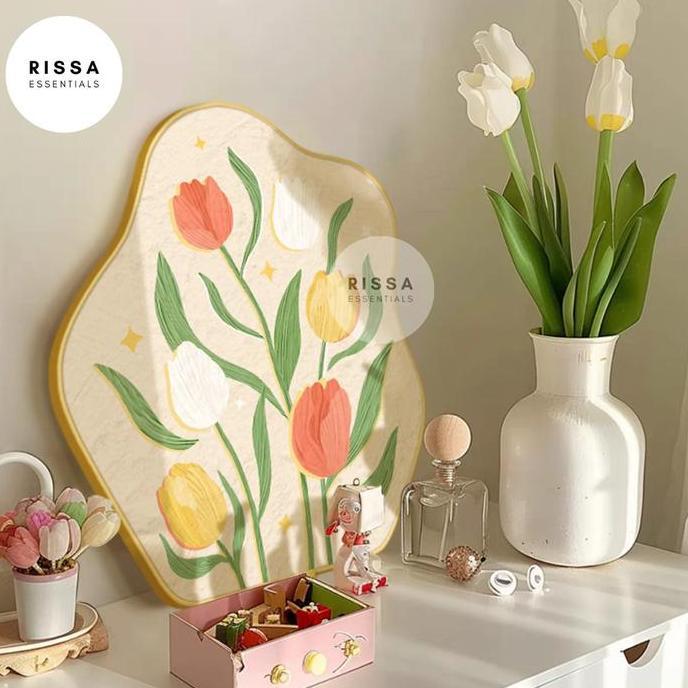 [RISSA] Standing Frame Dekor Korea Home Decor Properti Foto Prop Foto Layout Aesthetic Foto Studio R
