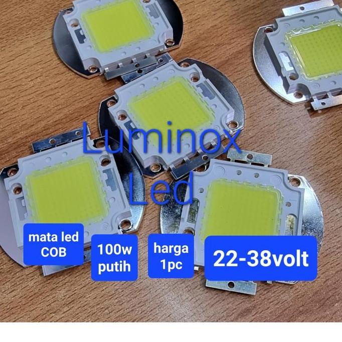 Ready mata led 100w 100watt 100 w / HPL led 100w 100watt mata led putih cob 100watt warm