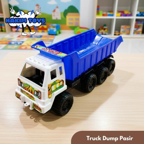 TERBARU TRUK MAINAN DUMP PASIR PLASTIK KEREN LUCU | TTP08