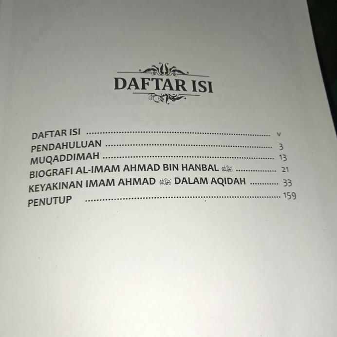 Buku Syarah Ushulus Sunnah - Keyakinan Imam Ahmad Dalam Aqidah