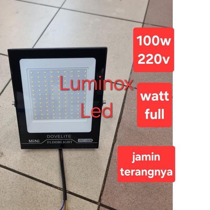 Ready flood light led 100w 100watt sorot tembak led 100 watt smd 220volt