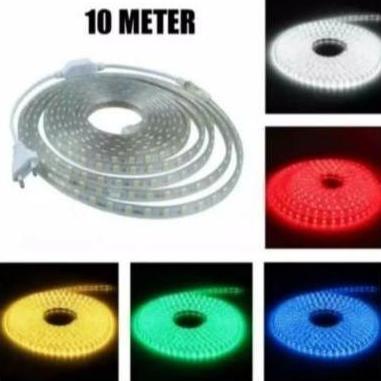 Ready Lampu Led Strip Selang 2835Outdoor 100 Meter 1 Roll Lampu Hias Cafe
