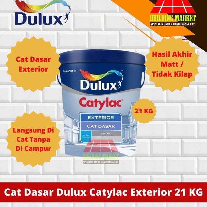CAT DASAR TEMBOK ALKALI SEALER CAT DASAR DULUX CATYLAC EXTERIOR 21 KG