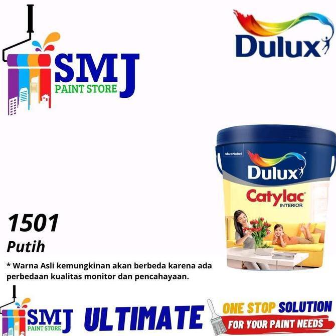 Cat Tembok Interior DULUX CATYLAC warna Putih 1501 (bukan base) 25kg