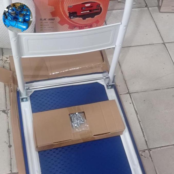 Troley lipat 150 kg troli barang troli gagang lipat troley dorong