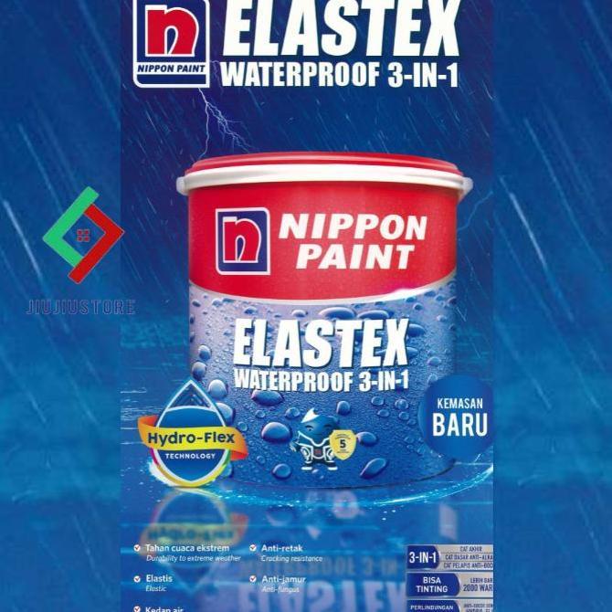 NIPPON PAINT ELASTEX 20KG ELASTEX WATEROOF 3 N 1 20KG CAT ANTI BOCOR
