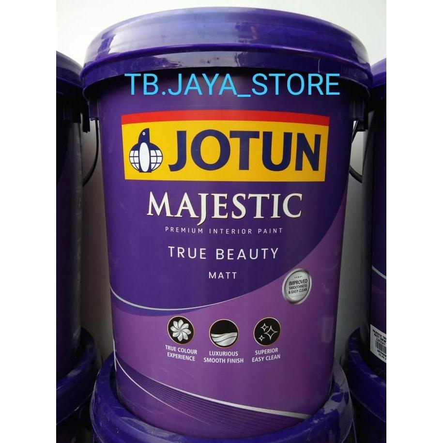 JOTUN MAJESTIC TRUE BEAUTY MATT 20L CAT TEMBOK PLATINUM 9911