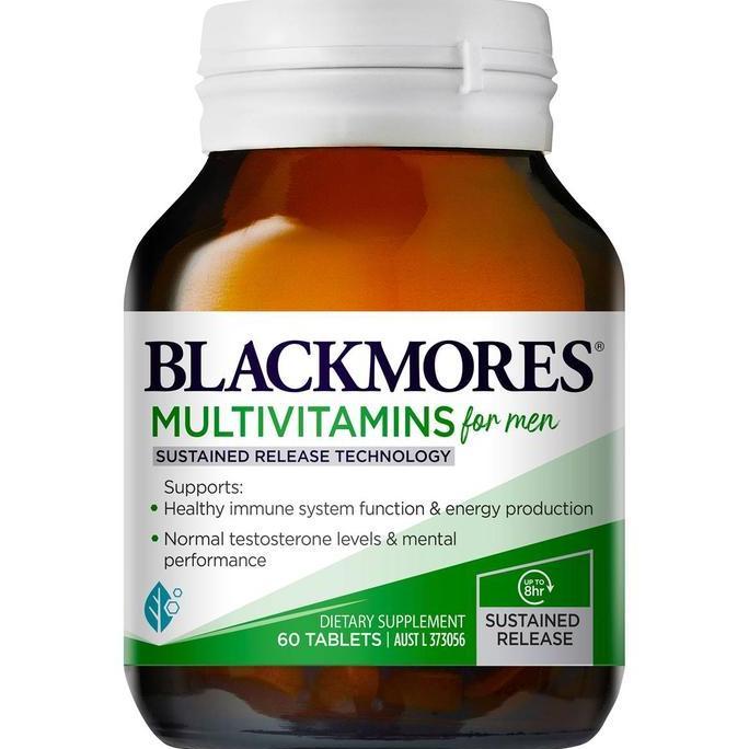 Lansungkirim- Blackmores Multivitamin Desa Untuk Nita Pria Dan Usia 50+ 60 Tablet Sustained Release 