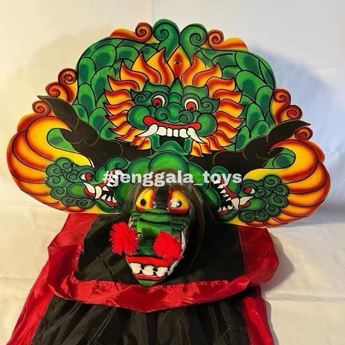 Barongan Anak Premium Berbahan Kayu Waru Free Kemul