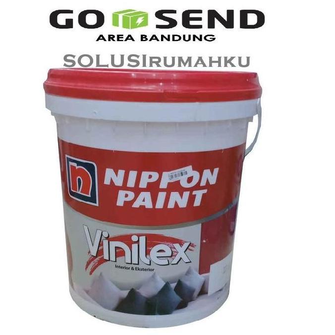 CAT TEMBOK VINILEX PUTIH PAIL 25 KG NIPPON PAINT EMBER BESAR WHITE