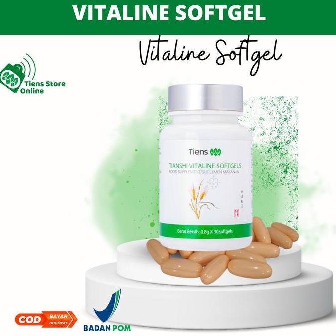 Lansungkirim- Vitaline Softgel Tiens Bpom