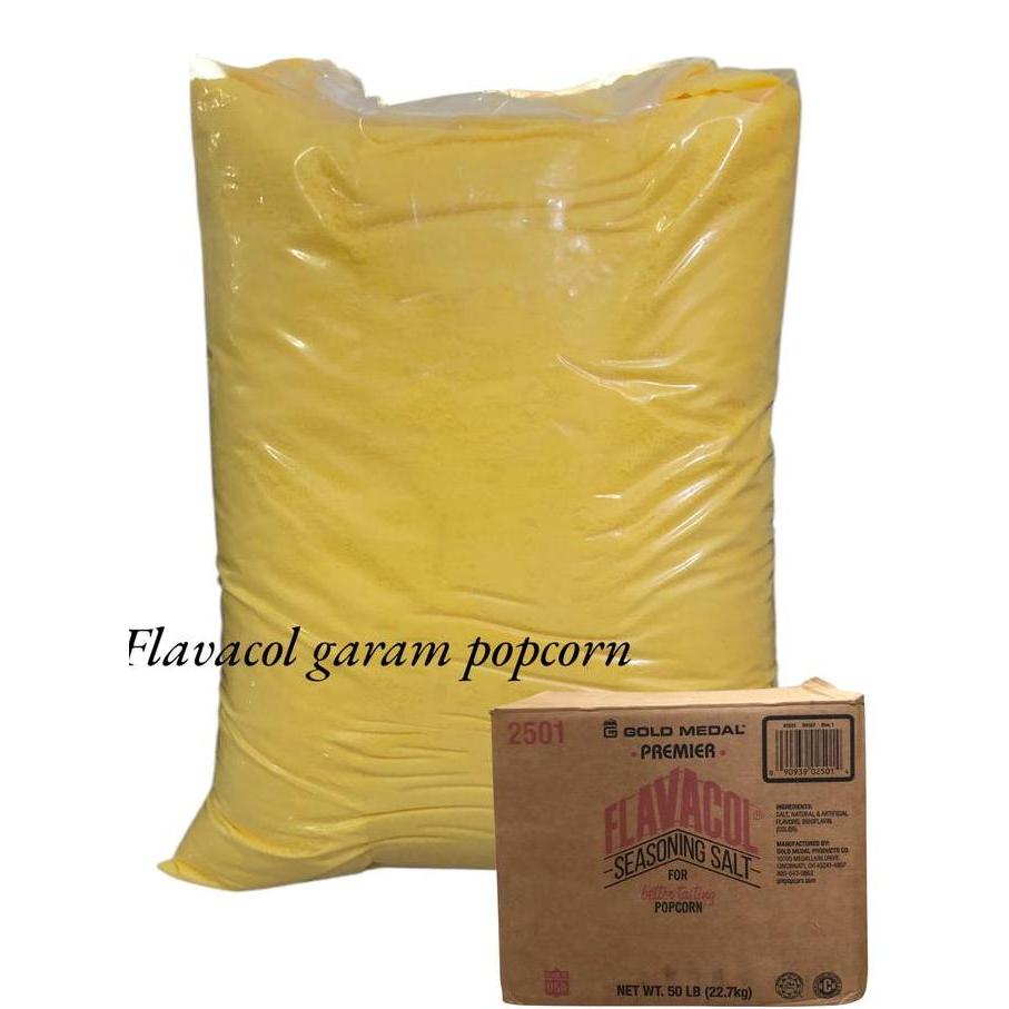 Flavacol Garam Rahasia Popcorn di Bioskop Bioskop Flavacol 500g Flavacol 1 Kg Diskon
