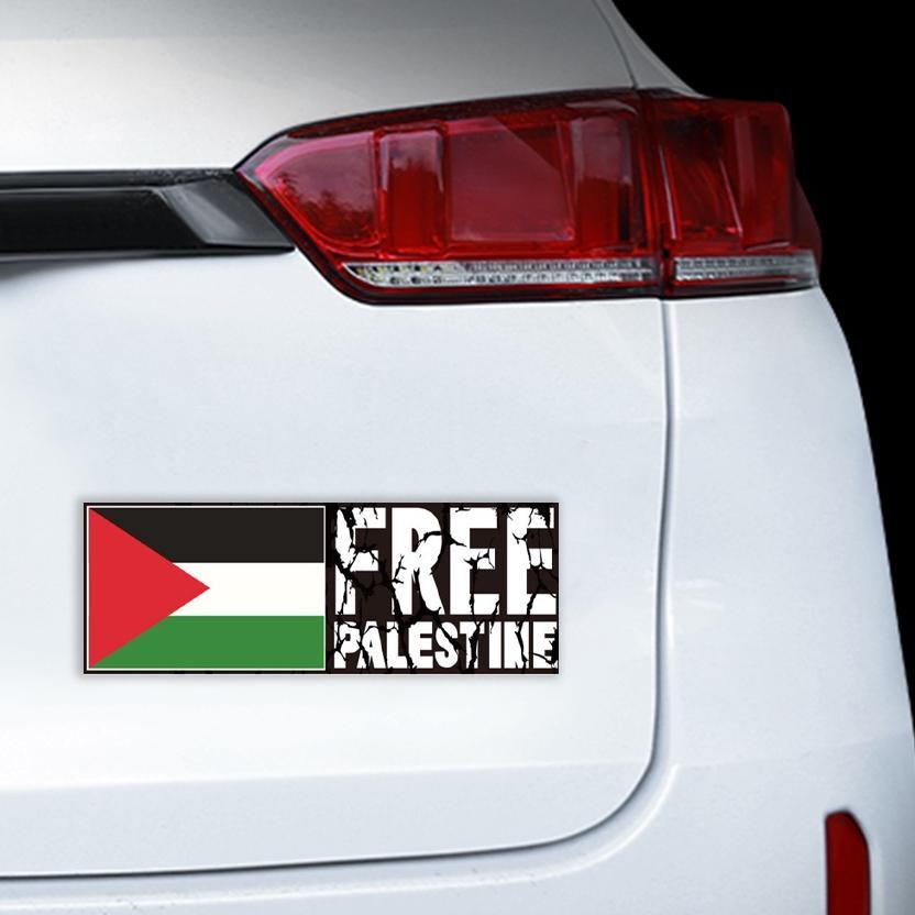Free Palestine Sticker Stiker Body Mobil Stand With Palestina Sticker Save Palestine Untuk Motor / M